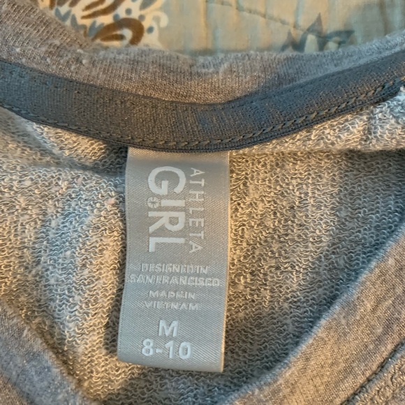 Grey Camo Athleta Girl Pullover - Picture 2 of 4